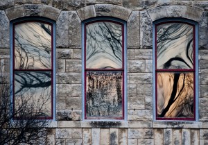 Masonic Lodge windows
