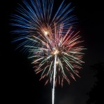 Fireworks at San Gabriel Park