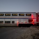 Amtrak at Dusk