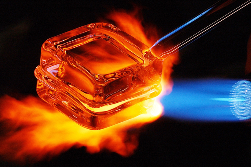 Glass blowing