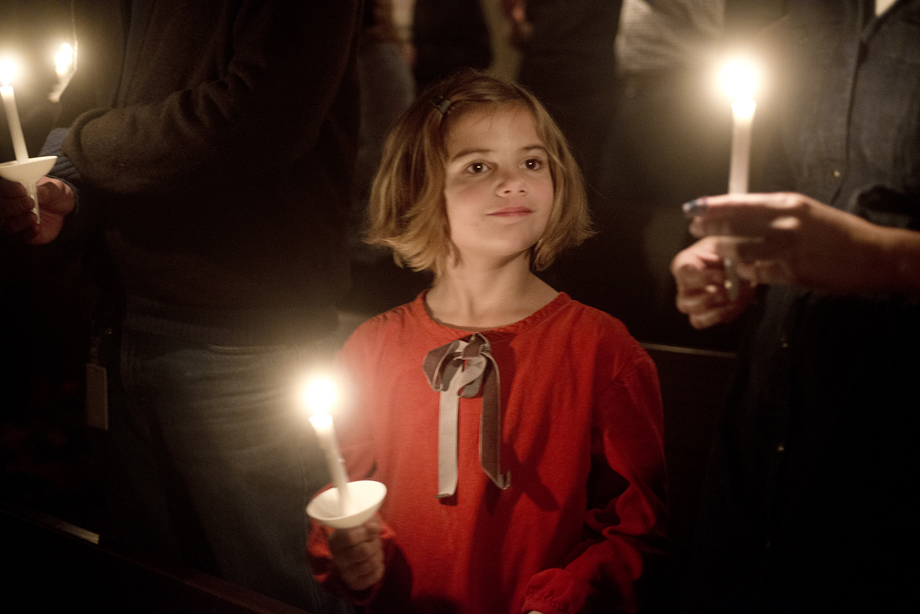 Candlelight Advent Service at Southwestern University.