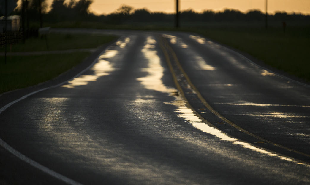 Wet Wilco Fields & Roads