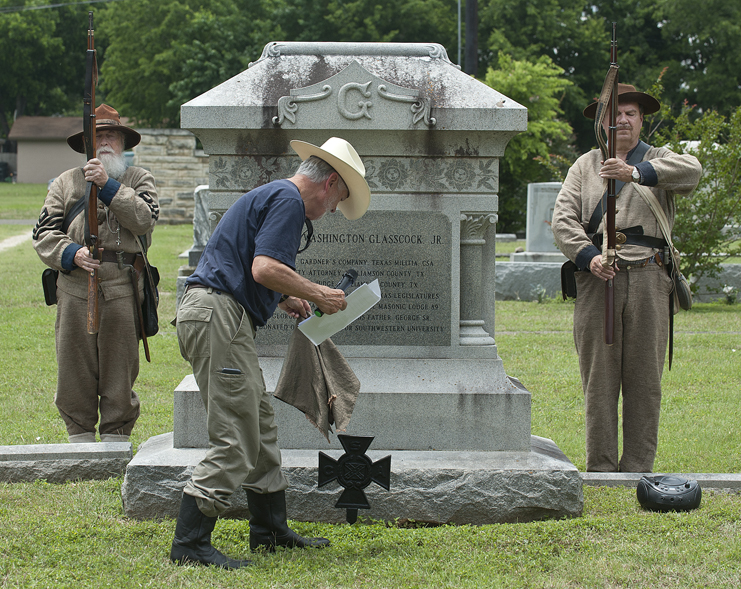 Confederate Cross Dedication