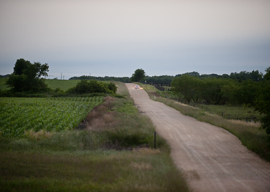 Dirt Road & Old House