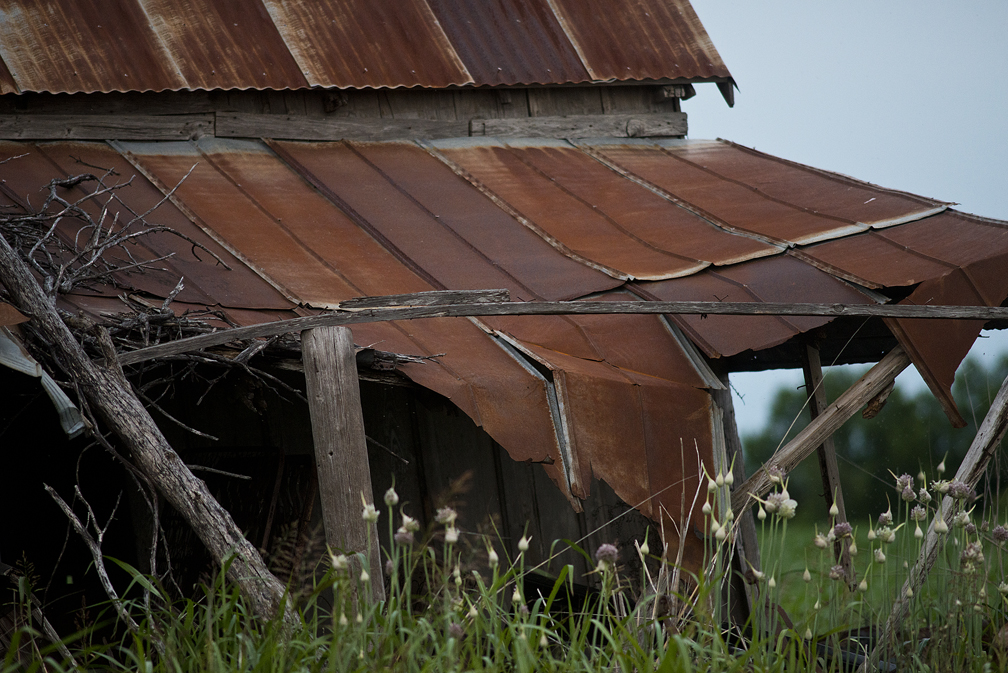 Dirt Road & Old House