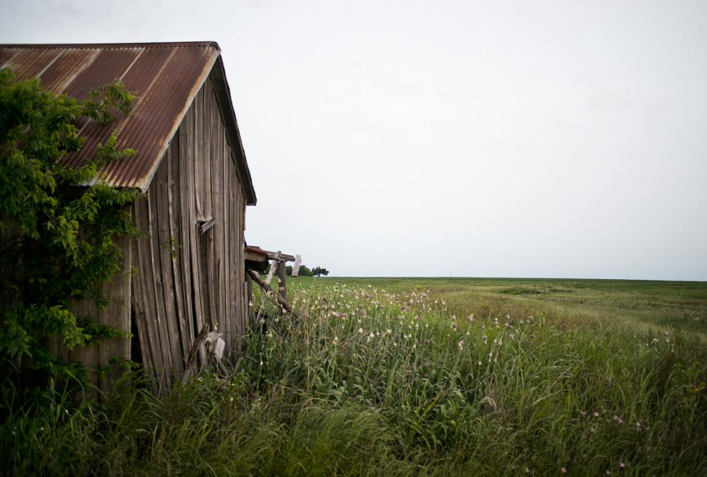 Dirt Road & Old House