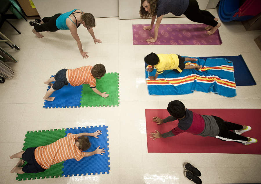 Yoga at Bridges to Growth