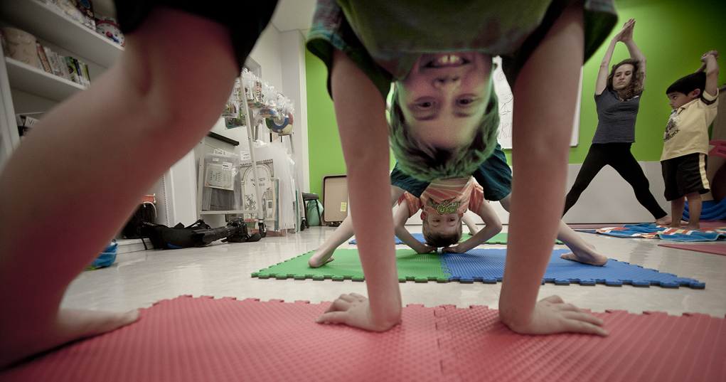 Yoga at Bridges to Growth