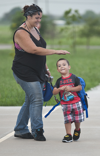School Begins at Mitchell