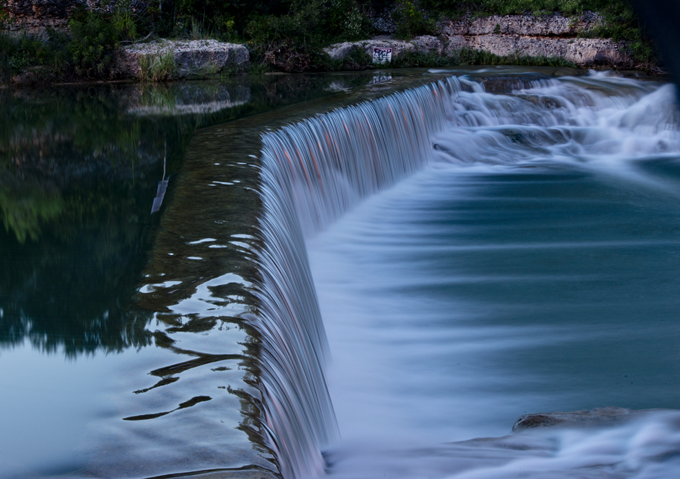 Evening at Blue Hole