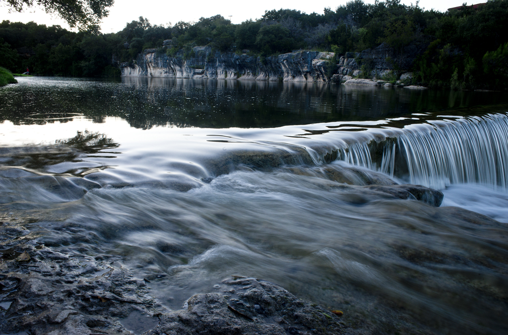 Evening at Blue Hole